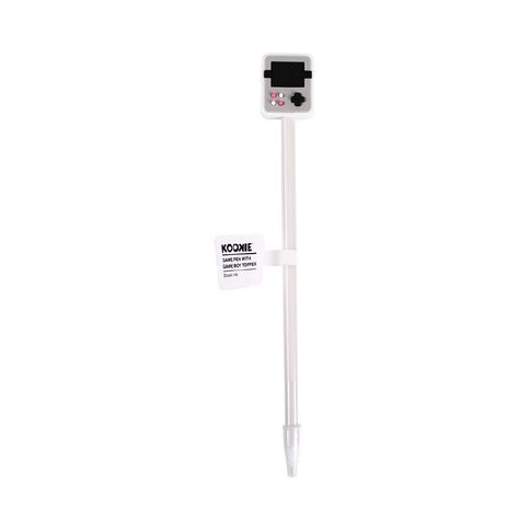 Kookie Rollerballl Pen With Game Boy Charm