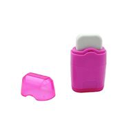 WS Pencil Sharpener and Eraser Combo Pink