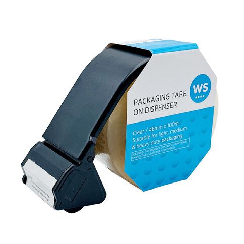 WS Packaging Tape On Dispenser 48mm x 100m