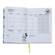 Mickey Mouse 2026 Day To Page Diary Blue A5