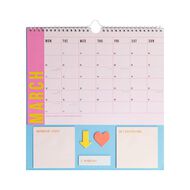 Future Useful Wall Calendar With Sticky Notes 2024