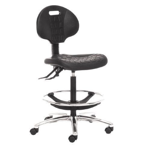 Chair Solutions Lab PU Tech Chair Black