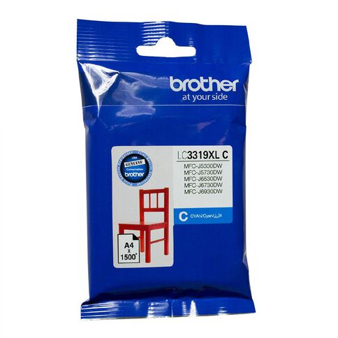 Brother Ink LC3319XL Cyan (1500 Pages)