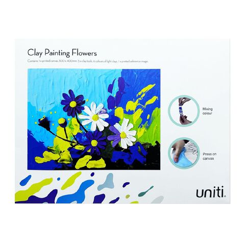 Uniti Clay Painting Flowers