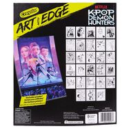 Crayola K-Pop Demon Hunters Art with Edge Colouring Book