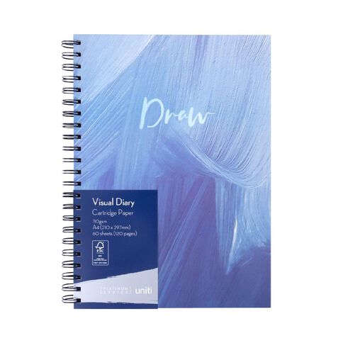 Uniti Visual Diary Draw A4