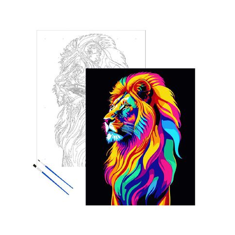 Future Useful Crafty Roaring Rainbow Paint by Numbers