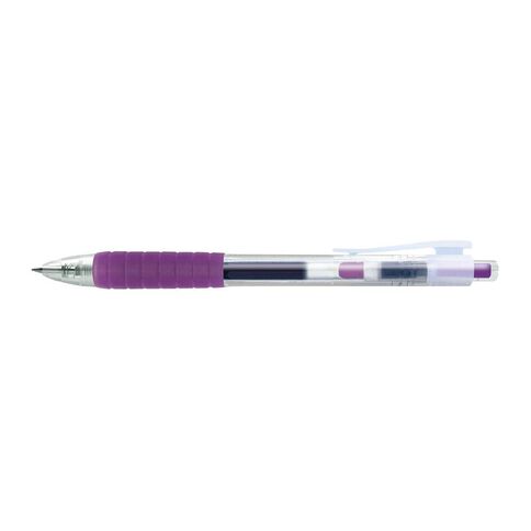Faber-Castell Fast 0.7mm Rollerball Gel Pen Purple Purple Mid