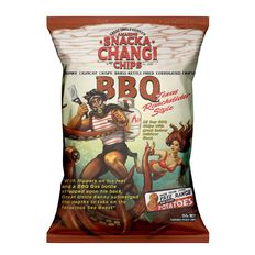 SnackaChangi Kettle Chips BBQ 150g