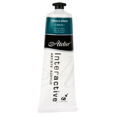 Atelier S1 Acrylic Paint Phthalo Green 80ml