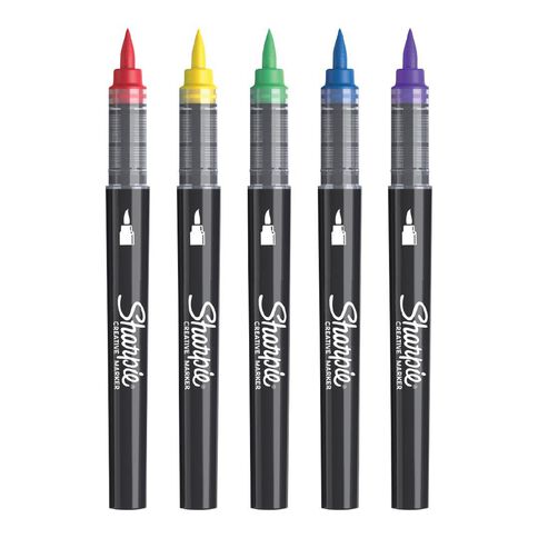 Sharpie Creative Markers Brush 5 Pack