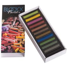 BLOCKX Soft Pastel 12 Set Dark Assorted