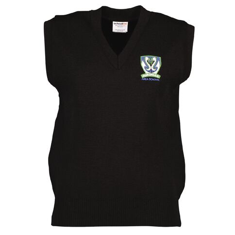 Schooltex Murupara Area Wool Vest with Embroidery