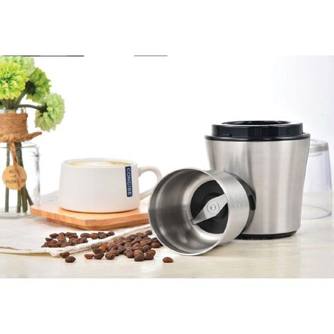Living & Co Coffee & Spice Grinder Silver
