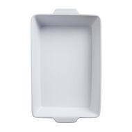 Living & Co Ceramic Rectangle Baker White 40cm x 25cm x 7cm