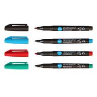 WS Permanent Marker Assorted 4 Pack