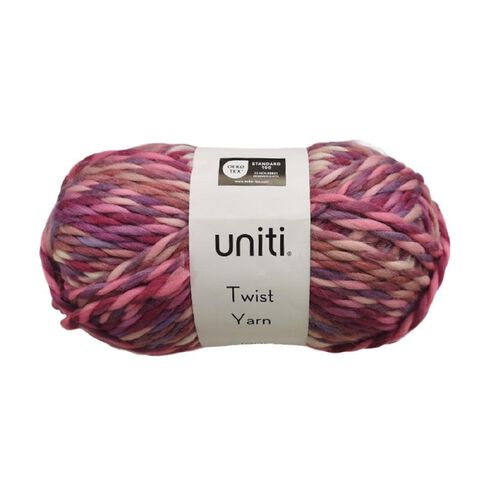 Uniti Twist Yarn Purple Mid 100g