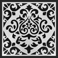 Uniti Stencils Mandela 4 Set 12 inch