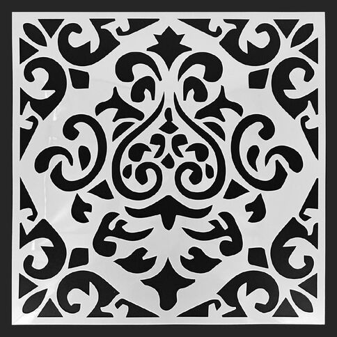 Uniti Stencils Mandela 4 Set 12 inch