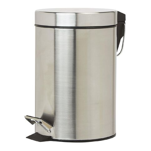 Living & Co Pedal Bin Stainless Steel 3L