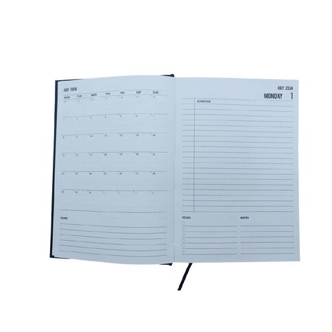 WS 2024/2025 Mid Year Diary Date To Page Blue A5