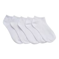 H&H Kids' Plain Liner Socks  5 Pack