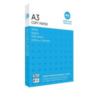WS Copy Paper 80gsm 500 Pack A3