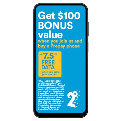 Samsung Galaxy A17 5G 128GB with 2degrees Sim Bundle Black