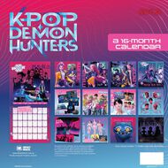 K-Pop Demon Hunters Calendar 2026 16-month
