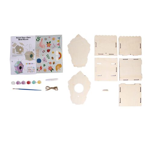 Paint Your Own Bird House