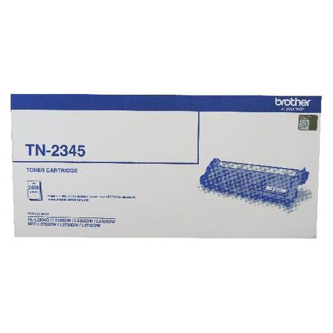 Brother Toner TN2345 Black (2600 Pages)