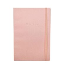 Uniti Colour Pop Notebook Soft Touch Pink Light A5