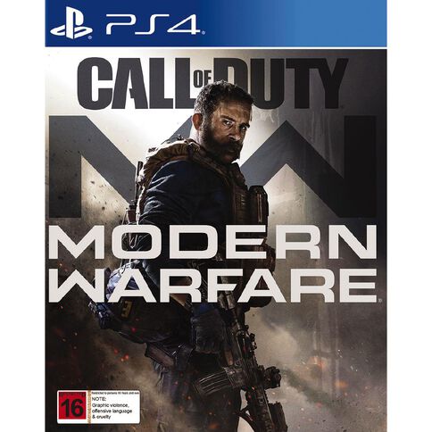 PS4 Call of Duty Modern Warfare