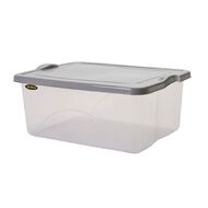 Taurus Clear View Storage Organiser with Lid Assorted 20L