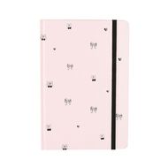 Uniti Stationery Urban Noir Bow & Cherry Hard Cover Notebook
