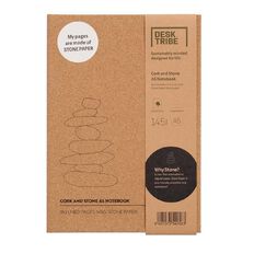 Desk Tribe Cork Notebook Stone Paper A5