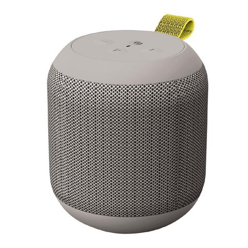 Veon IPX6 Water Resistant Bluetooth Speaker Grey Mid