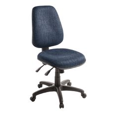 Eden Chorus 3 Lever Highback Ergonomic Chair Navy