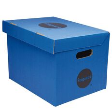 Impact Archive Storage Box Blue Mid