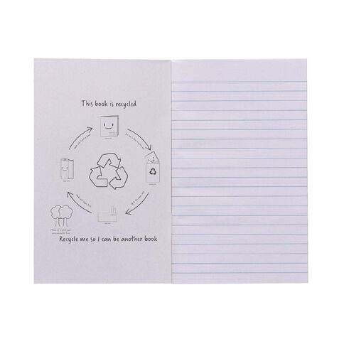 WS Notebook 3B1 7mm Ruled Fluoro 32 Leaf Mixed Assorted