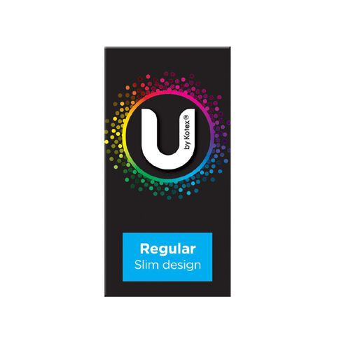 U By Kotex Regular Tampons 16 Pack