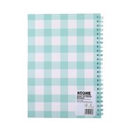 Kookie Yum Cafe Spiral Notebook Avocado