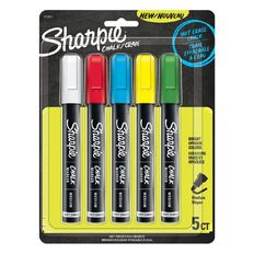 Sharpie Wet Erase Marker Medium Tip 5 Pack