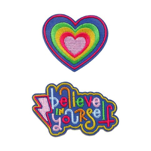 Uniti Colour Me Iron On Patch 2 Pack