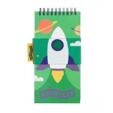 Rocket Notepad with Pen Holder