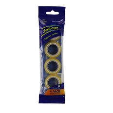 Sellotape Cellulose Tape 15mm x 10m 4 Pack