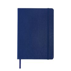 WS Recycled PU Hard Cover Notebook Blue A5