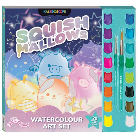 Hinkler Squishmallows Watercolour Art Set