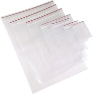 Esselte Zip Lock Bags 130mm x 200mm 50 Pack Clear