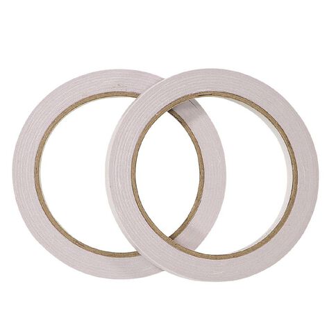 Uniti Double Sided Tape 12mm x 20m 2 Pack